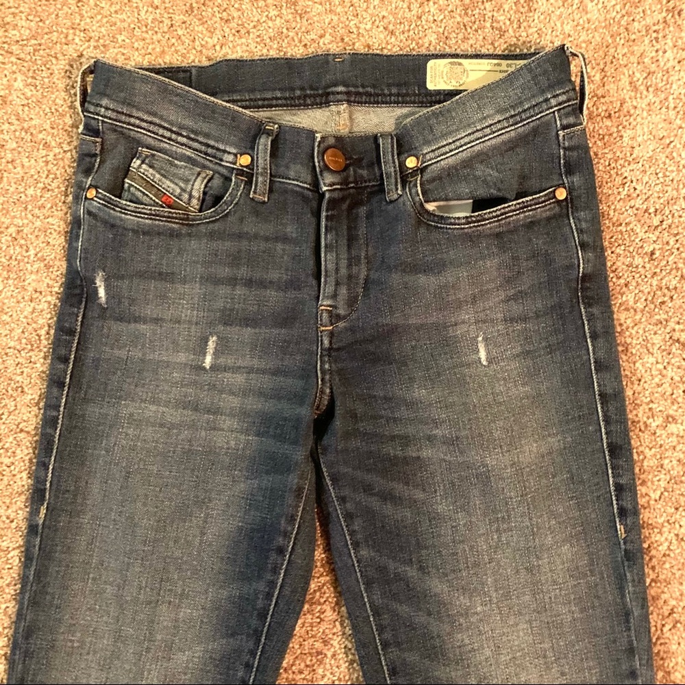 Diesel Lowleeh Slim Bootcut Jeans - Picture 4 of 7